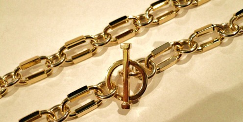 złote łańcuchy Białogard